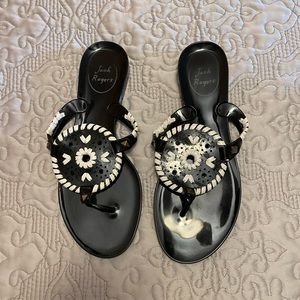 Jack Rodgers Jelly Sandals Size 6